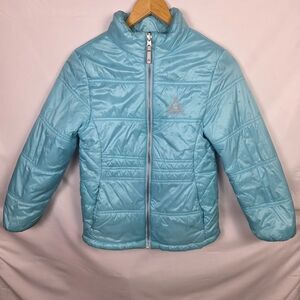 GERRY Light Blue Kids Lighyweight Puffer Coat - Size M